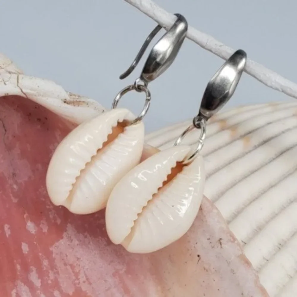 ❤️ FP Jewelry Tropical Shells Lightweight Earrings Hypoallergenic Hooks